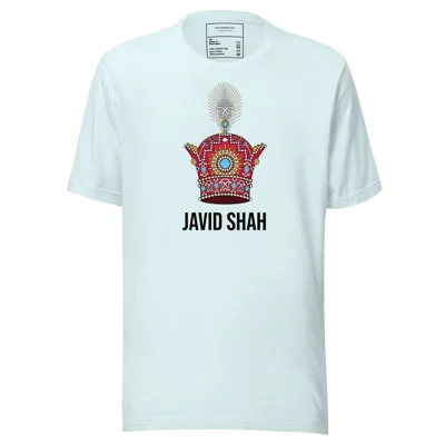 Javid shah Pahlavi Crown Unisex t-shirt