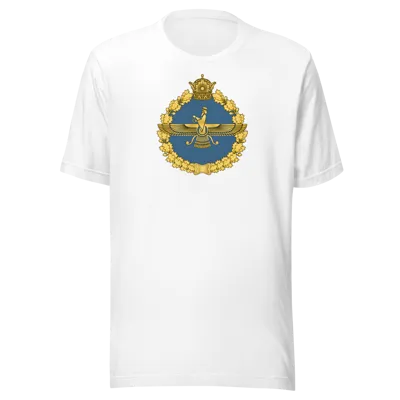 iran pahlavi dynasty shah aryamehr center Unisex t-shirt