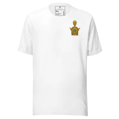 Pahlavi Crown of Imperial Iran Golden corner Unisex t-shirt