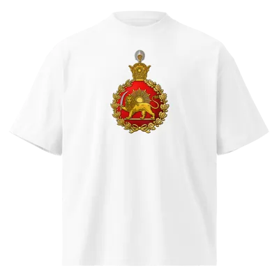 White Revolution of the Pahlavi dynasty center women oversized t-shirt
