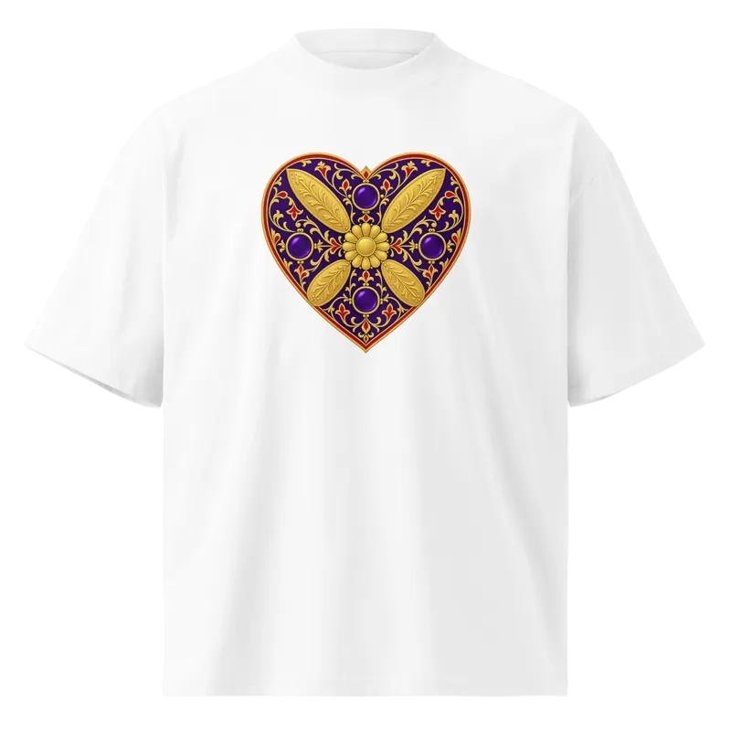 darafshe kaviani heart center oversized t-shirt