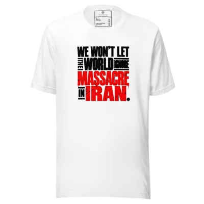 Iranian protesters Massacre in Iran Eco Unix T-shirt